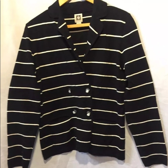 Anne Klein Large buttoned sweater - Picture 8 of 8